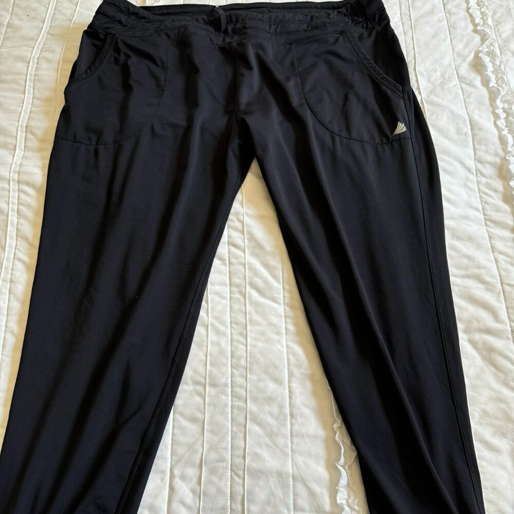 Free2B XXL Womans Black Jogger Pants